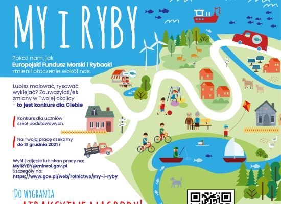 Konkurs „My i RYBY – jak Europejski Fundusz Morski i Rybacki zmienił otoczenie wokół nas
